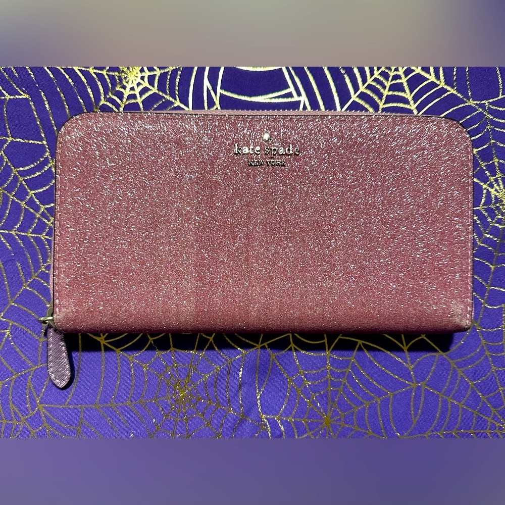 Kate Spade Pink Sparkle Wallet